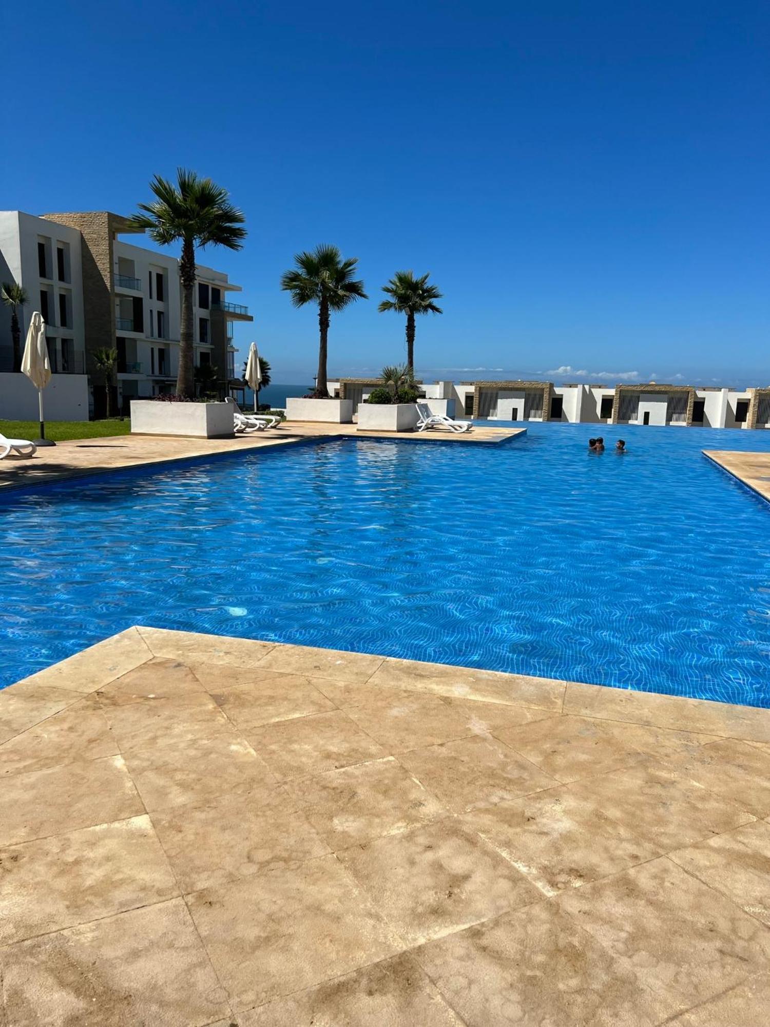 2 Bedroom Apartment With Sea View And Private Pool Sidi Bouqnadel Eksteriør bilde